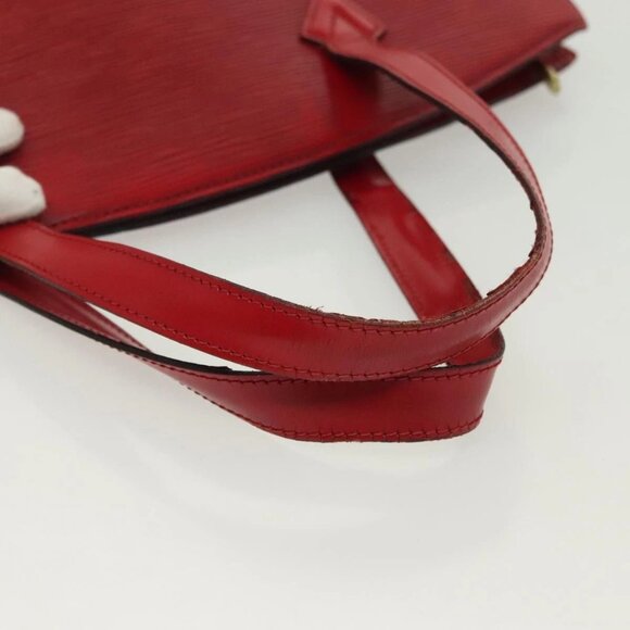 LOUIS VUITTON Epi Saint Jacques Shoulder Bag Red - Picture 6 of 16